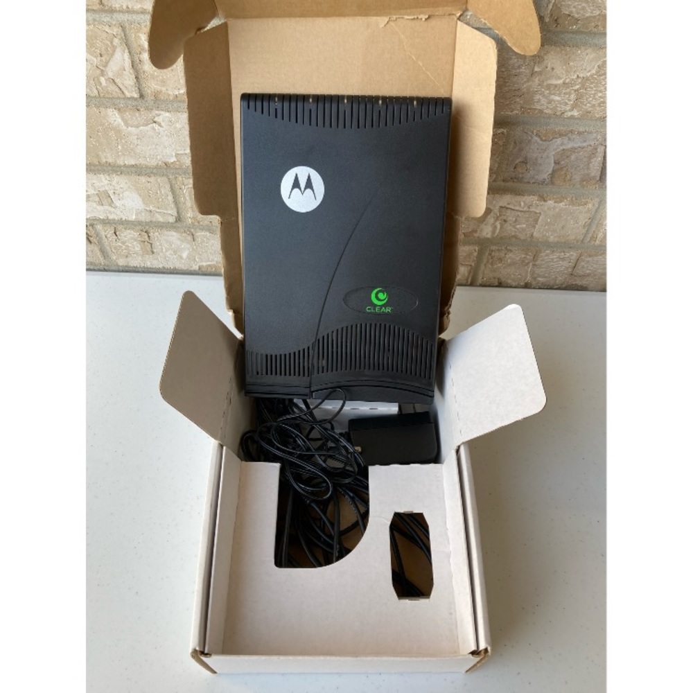 NWB Motorola CPEI 25150 Clear 4 G Wireless Modem Dual Integrated Antena 🌺